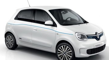 雷诺Twingo ZE是一款风格可爱的电动城市车