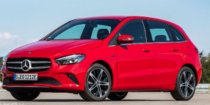 梅赛德斯奔驰B 250 e插电式混合动力车在英国上市