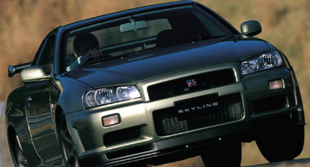 r34代日产skylinegtr