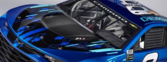 2018年雪佛兰Camaro ZL1赛车为Monster Energy NASCAR杯系列做准备