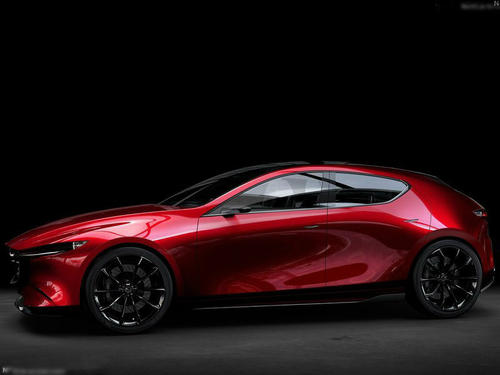 马自达Kai的概念暗示了更多的肌肉 精致的Mazda3