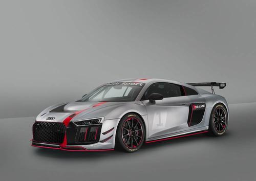 奥迪R8 LMS GT4在现成的赛车纽约首次亮相