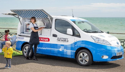 日产Sky to Scoop e-NV200是镇上最酷的货车