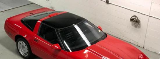 珍藏了十年的全新的1991年Corvette ZR-1正在出售