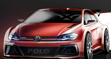 大众汽车预览了Polo GTI R5拉力赛车的外观