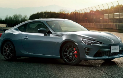 适用于日本的Toyota GT 86 GT限量版黑色包装 精致的处理和外观升级