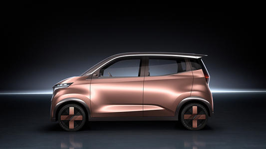 日产IMk Concept EV看起来像一辆奇形怪状的Ke汽车 乘坐全新平台