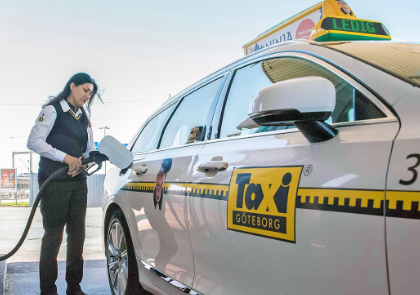 沃尔沃正在哥德堡出租车队中测试HVO生物柴油