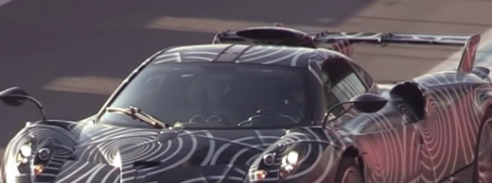  铁杆帕加尼Huayra Dragon点轨道测试