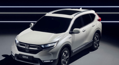 本田CR-V混合动力原型车预览本田的新款2018 CR-V SUV