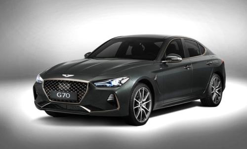  2019年现代Genesis G70提供手动变速箱选项