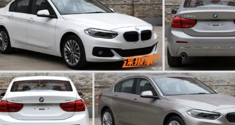 宝马在7月份发布了该车的单张照片时正式宣布了其新的1系轿车