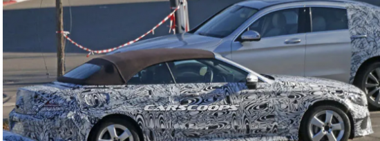 2020梅赛德斯-奔驰C级敞篷车揭示其织物顶部
