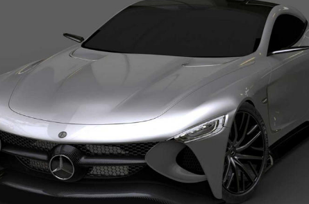 梅赛德斯奔驰SLR视觉概念令人惊叹于未来