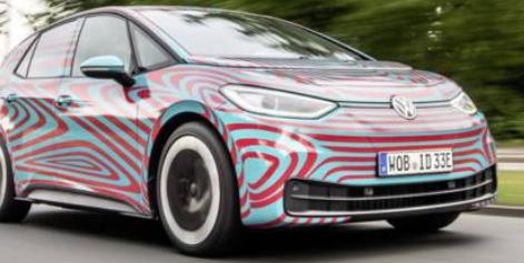 大众汽车将在2020年法兰克福车展上推出全新的ID 3电动掀背车