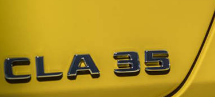 梅赛德斯奔驰发布了AMG CLA 35的第一张预告片