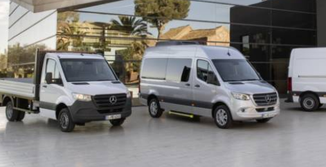梅赛德斯奔驰Vans通过安全功能提高了Sprinter的市场份额