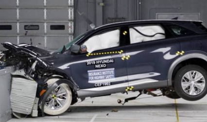 现代NEXO在氢燃料汽车的首次碰撞测试中获得很高的评价