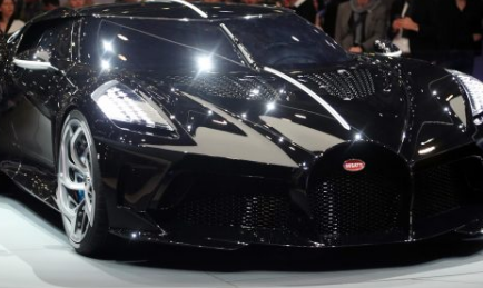 布加迪La Voiture Noire揭幕 史上最昂贵的汽车