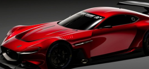 马自达RX-VISION概念车在Gran Turismo Sport中成为GT3赛车手