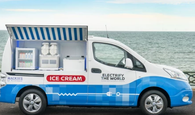日产揭示了新的零排放冰淇淋车概念