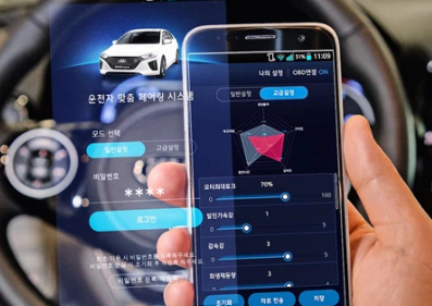 现代推出电动汽车的智能手机性能控制