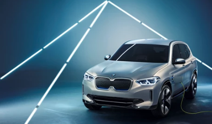 宝马透露了iX3概念 该概念将SUV的风格和功能与全电动动力总成结合在一起