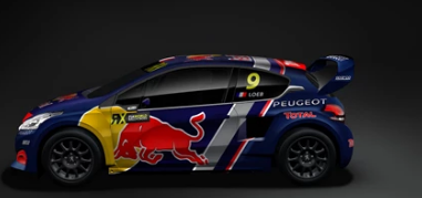 标致Sport展示最新的208 WRX Rallycross竞争者