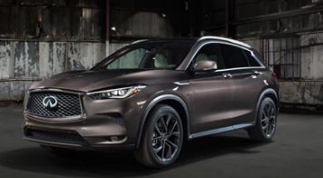日本品牌英菲尼迪发布了下一代QX50的第一张图片