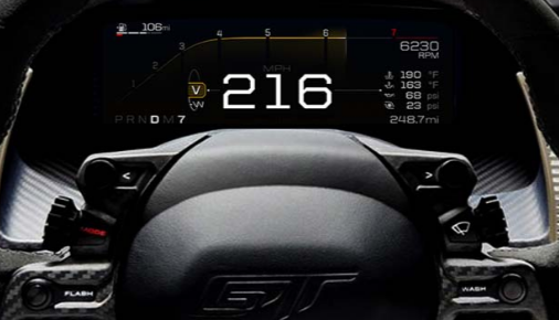 福特GT超级跑车有五种驾驶模式