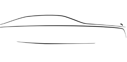 劳斯莱斯官方发布了全新一代古思特的预告图
