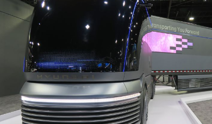 现代的氢半卡车概念专为特斯拉打造