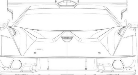 专利图像揭示了兰博基尼SCV12