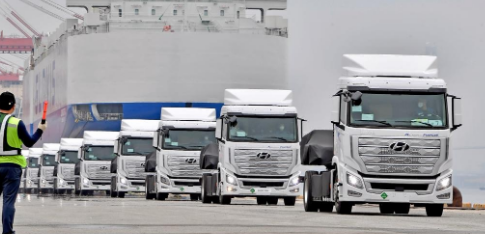 现代公司已向瑞士的客户交付了首批7台氢动力Xcient卡车