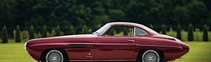 1953年菲亚特Ghia Supersonic曾经拥有雪佛兰V8引擎盖