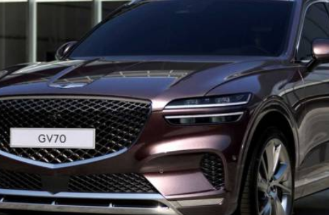 2022年Genesis GV70是该品牌首款面向欧洲市场的SUV