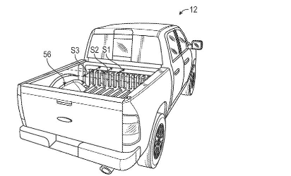 福特F-150电动皮卡可能会在其床上获得最新专利的增程器