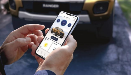 福特Ranger首​​次亮相联网的FordPass应用