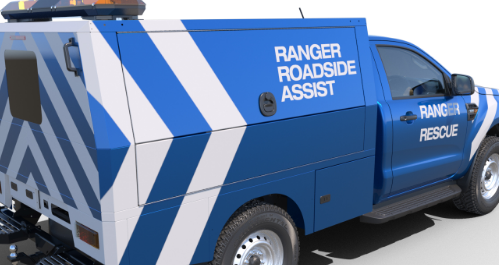 福特在欧洲推出Ranger Chassis Cab Truck进行特殊改装