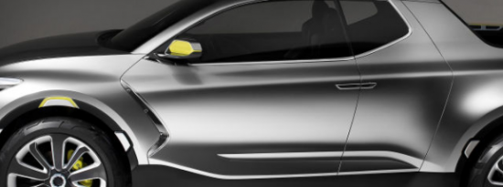 现代的圣克鲁斯皮卡将建立在真正的卡车车身上