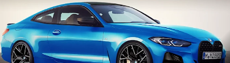 2021年宝马M4CGI看起来像蓝色可以包装混合动力技术