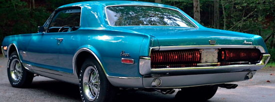 罕见的1968 Mercury Cougar GT-E让人印象深刻足以为此支付132K