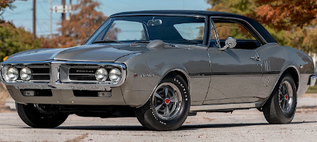 1967年首批Pontiac Firebird Coupe可以拍卖