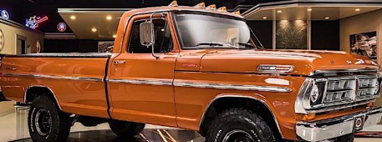 福特F-100的海报价值超过全新F-150的两倍