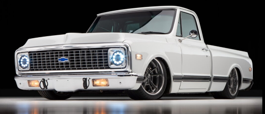 Epic 1972 Chevrolet C10 Restomod是621-HP轮式实用导弹