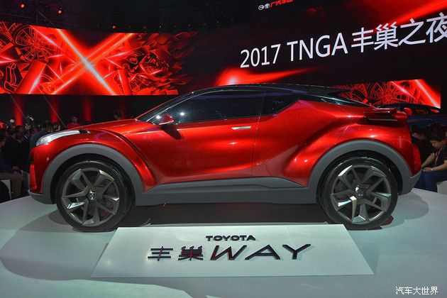 一汽丰田首款小型SUV将广州车展首发 2018年上市