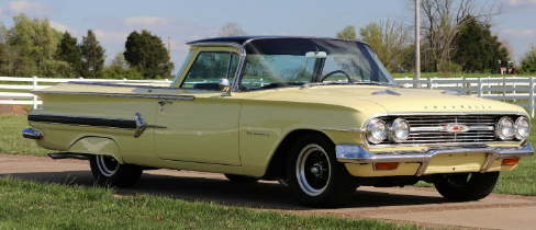 1960 年雪佛兰 El Camino Restomod 隐藏在引擎盖下的现代惊喜