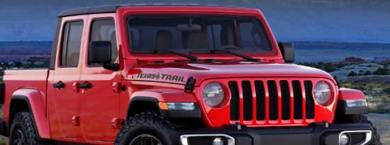 2021 Jeep GladiatorTexas Trail标榜独特的贴花