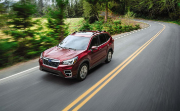 整个 2020 Forester 阵容包括一个新的后座提醒器