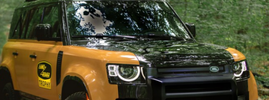 2022路虎卫士奖杯版抢先看醇厚的黄色